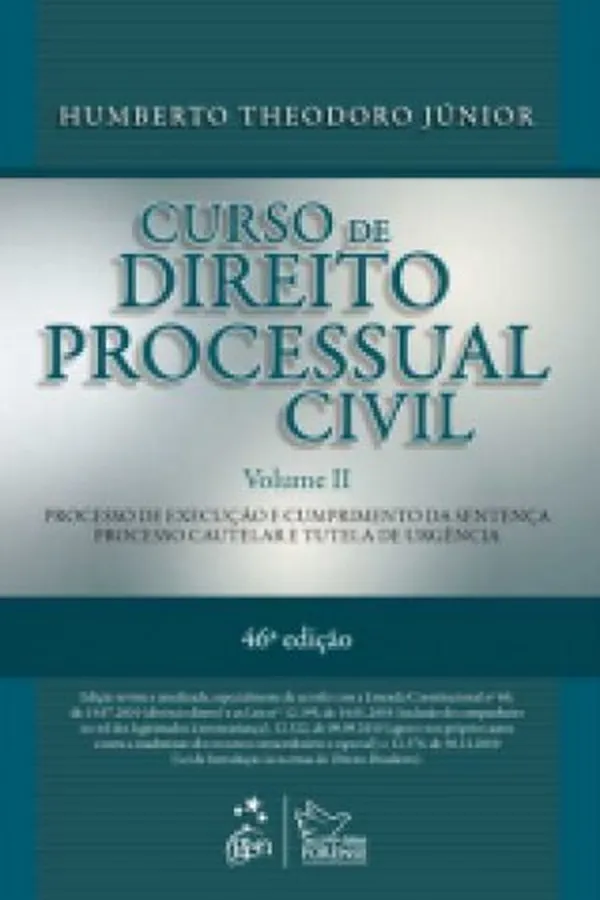 Capa de Curso de Direito Processual Civil - Volume 2