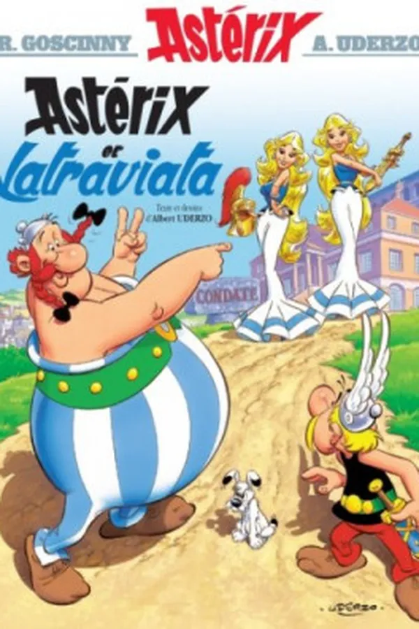 Capa de Astérix et Latraviata