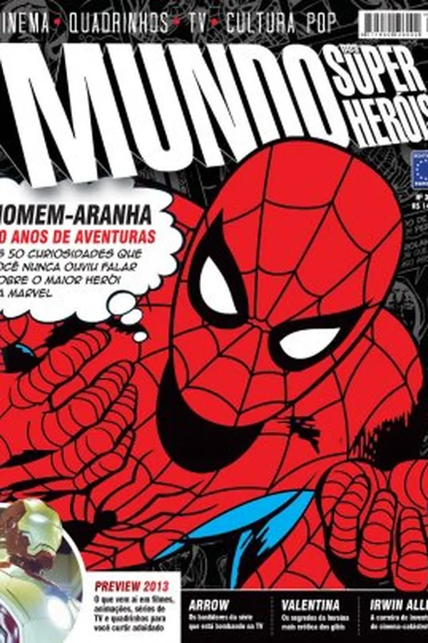 Capa de Mundo dos Super-Heróis