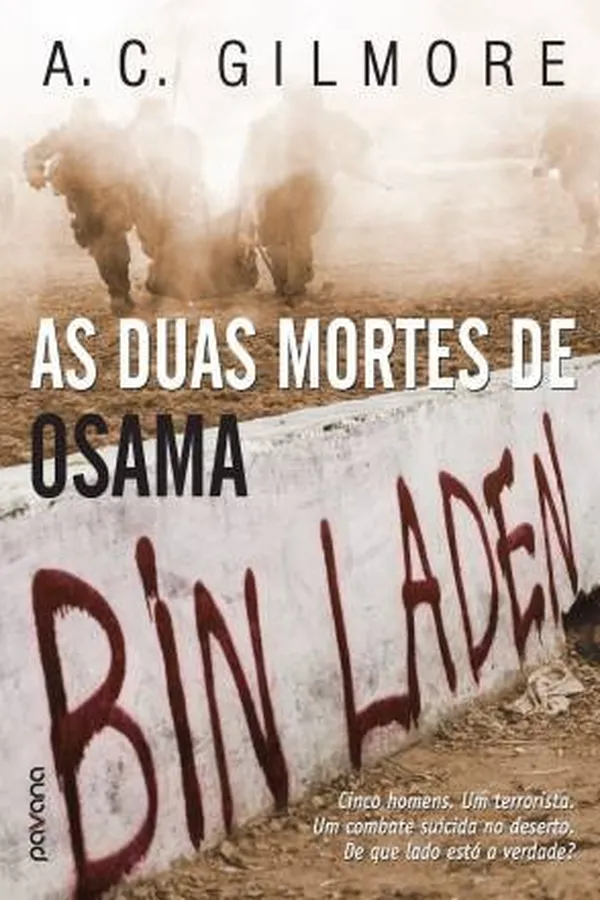 Capa de As Duas Mortes de Osama bin Laden