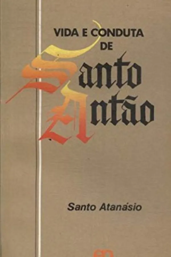 Capa de Vida e conduta de Santo Antão