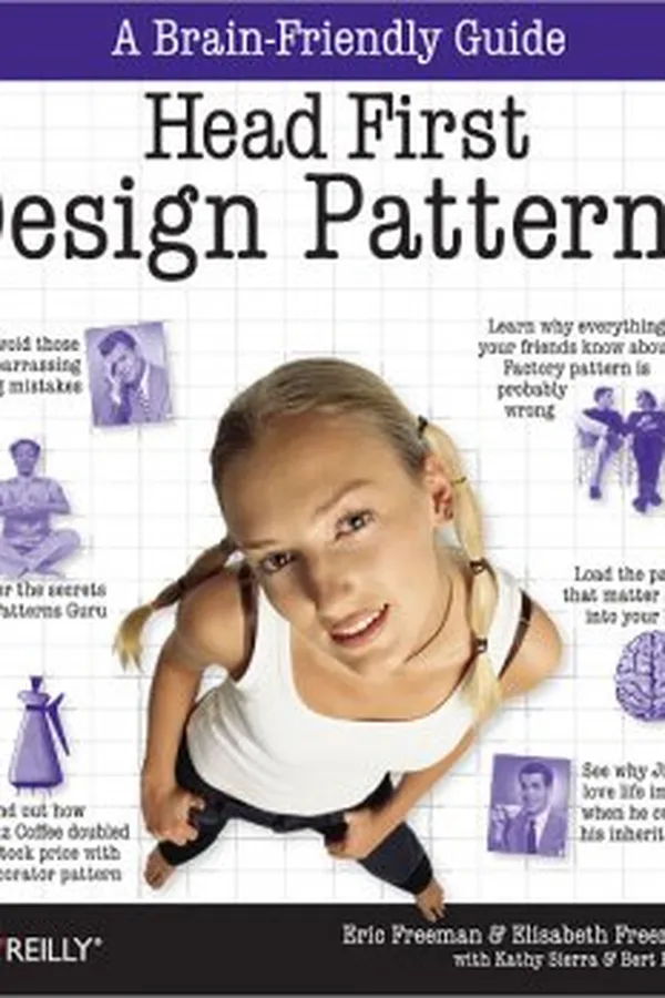 Capa de Head First Design Patterns