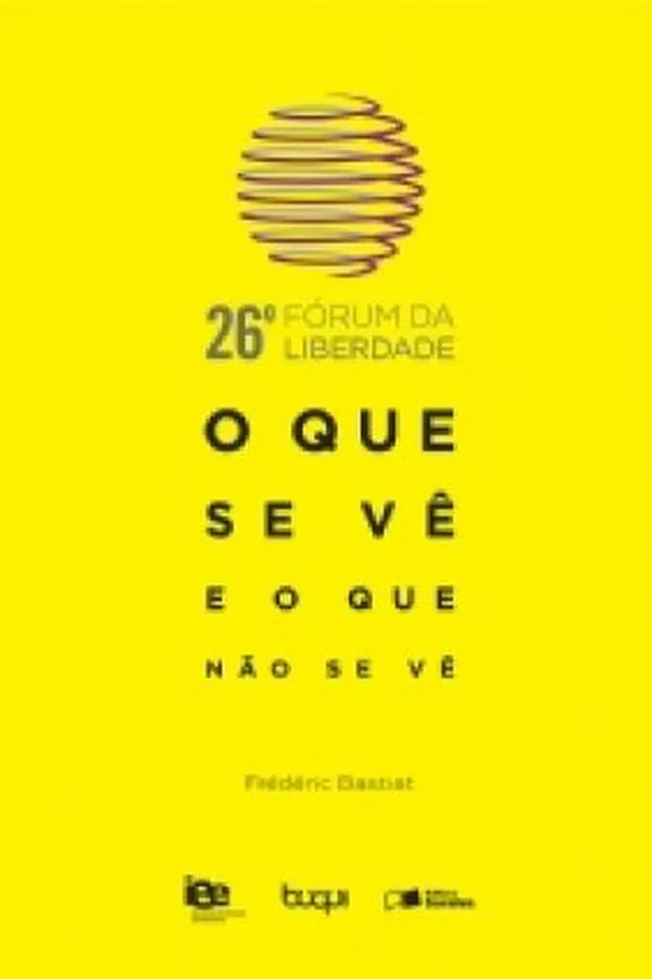 Capa de O que se vê e o que não se vê