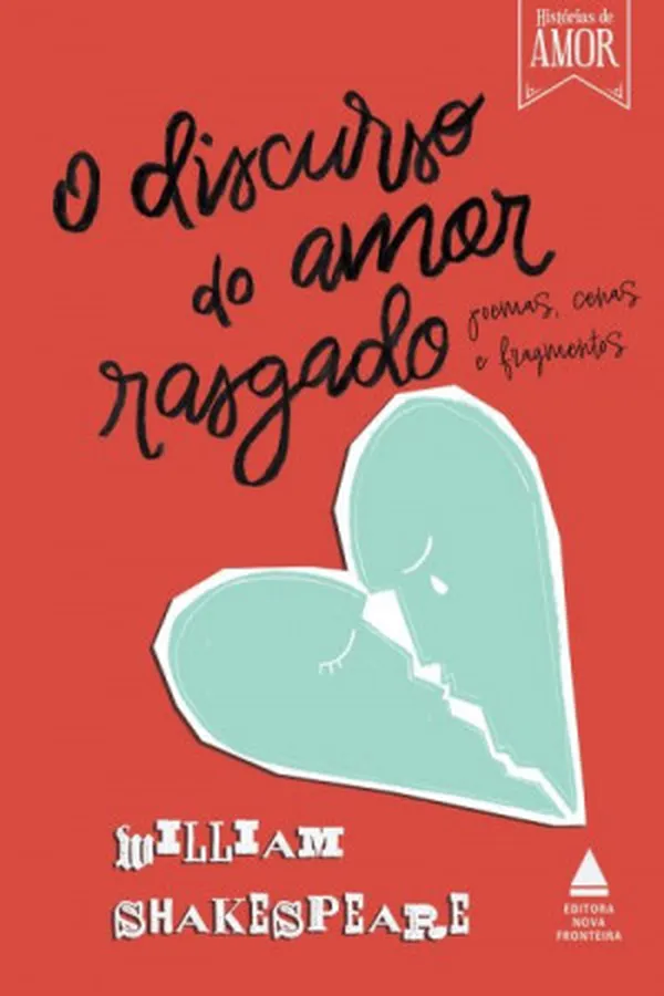 Capa de O discurso do amor rasgado