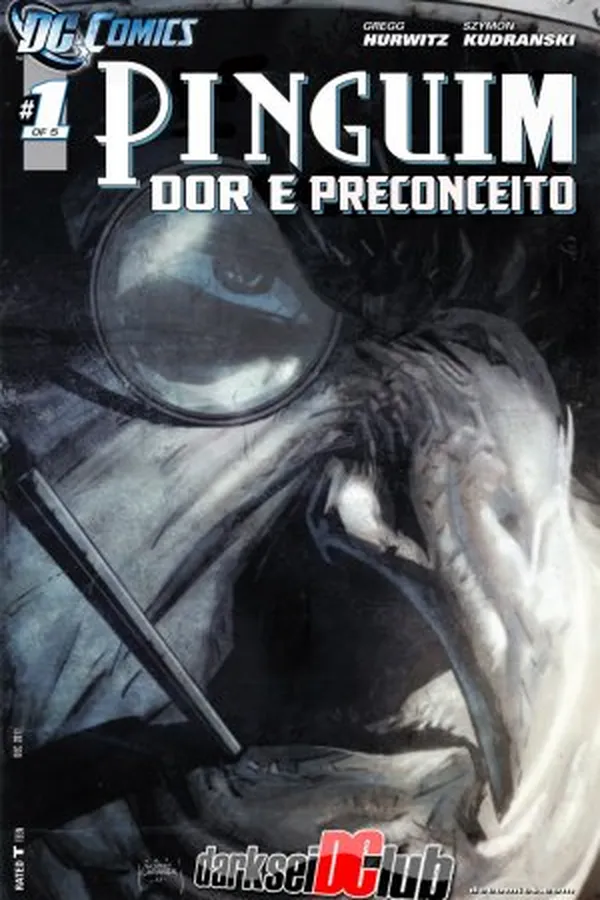 Capa de Pinguim  - Dor e Preconceito #01 de 05