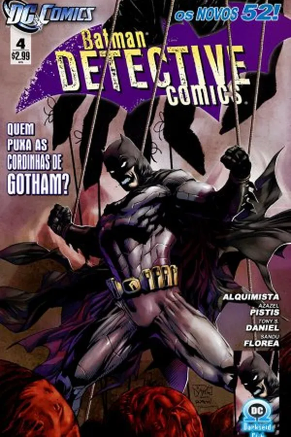 Capa de Detective Comics #04 - Os Novos 52