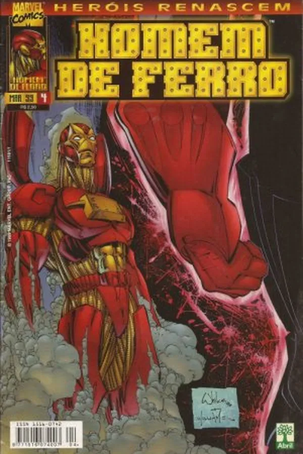 Capa de Homem de Ferro #04