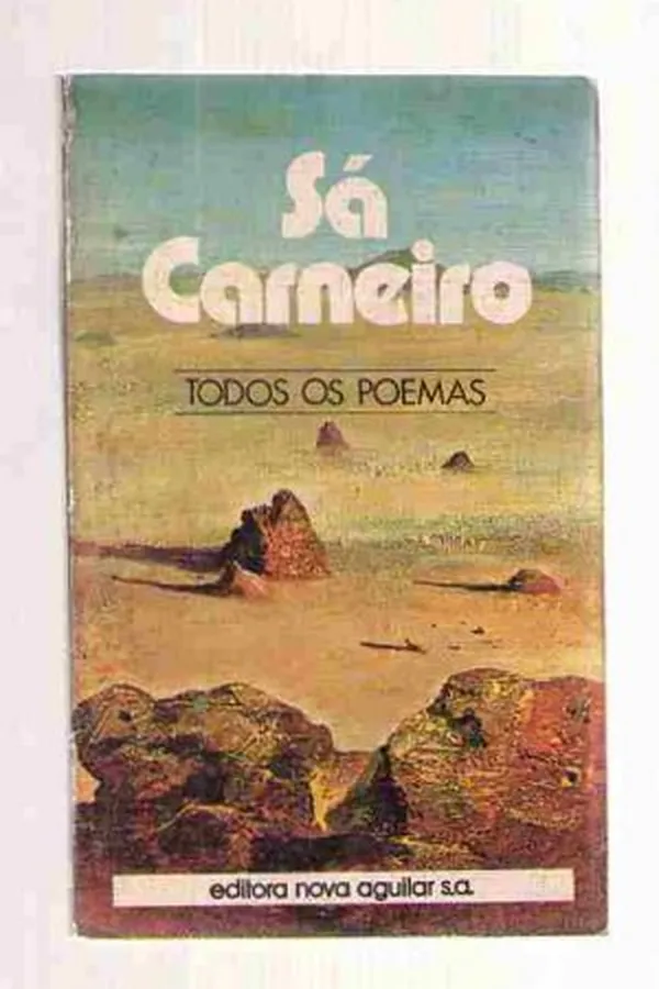 Capa de Todos os poemas - Sá-Carneiro