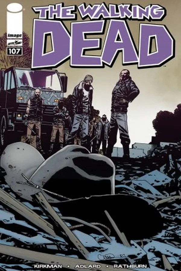Capa de The Walking Dead #107