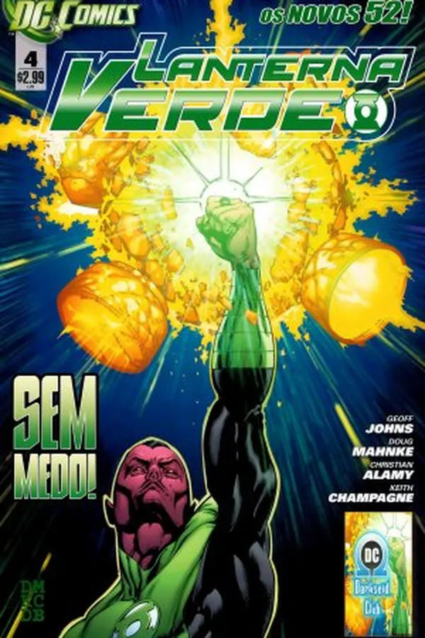 Capa de Lanterna Verde #4 (Os Novos 52)