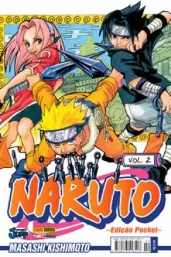 Capa de Naruto Volume 02