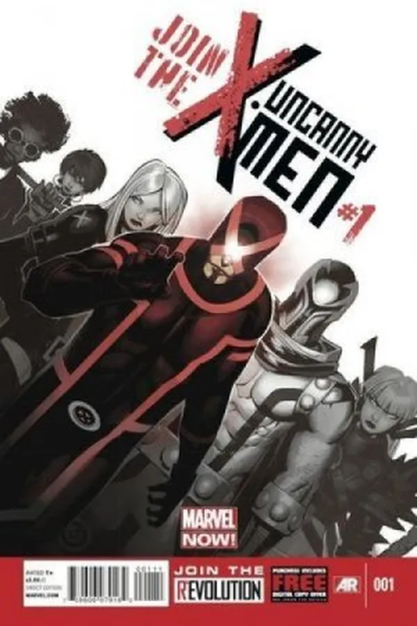 Capa de Uncanny X-Men v3 #1