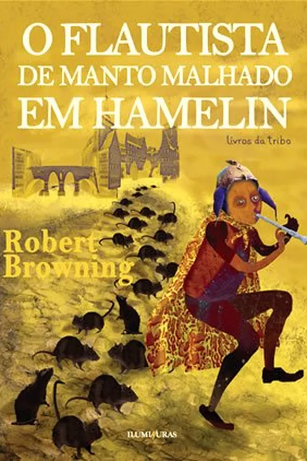 Capa de O flautista de manto malhado em Hamelin