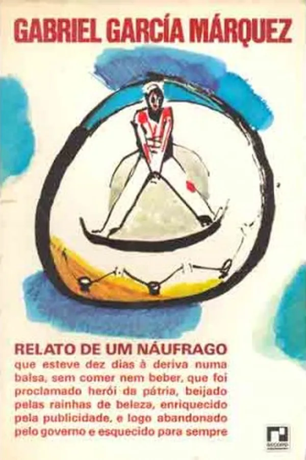 Capa de Relato de um náufrago