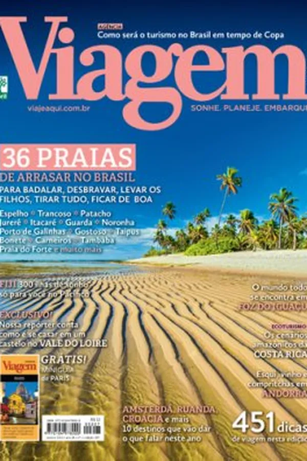 Capa de Revista Viagem e Turismo