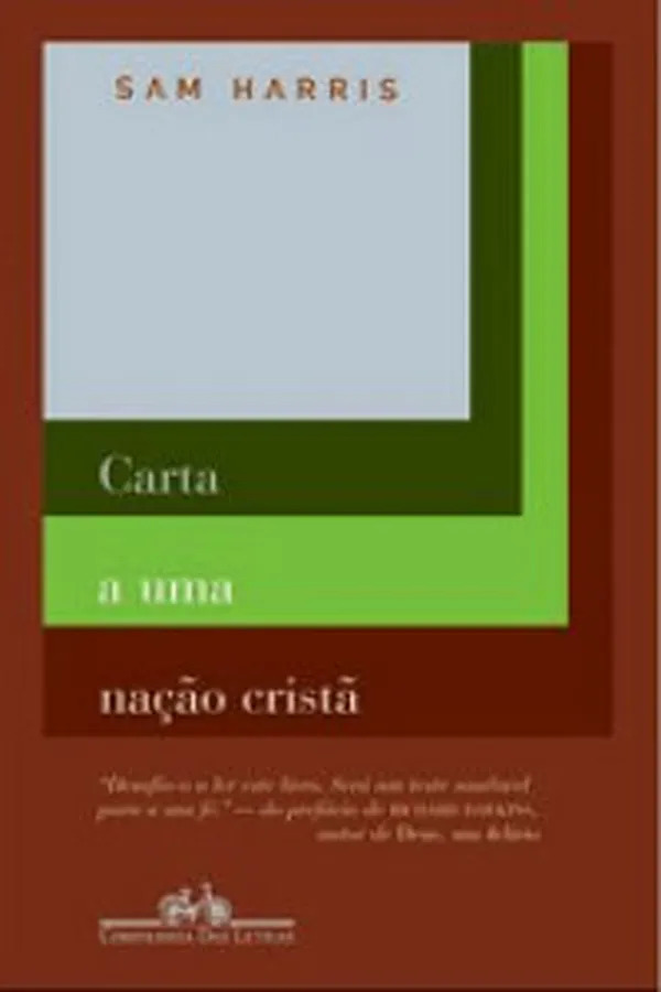 Capa de Carta a uma nação cristã