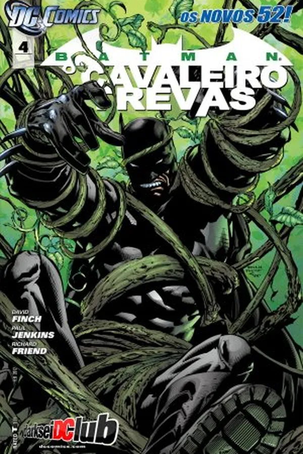 Capa de Batman: O Cavaleiro das Trevas #04 - Os Novos 52