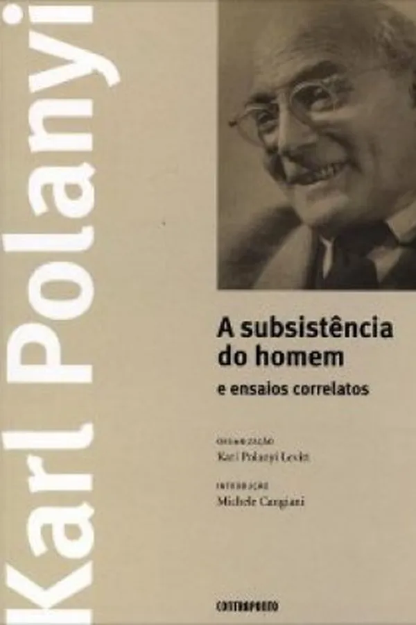 Capa de A Subsistência do Homem e Ensaios Correlatos