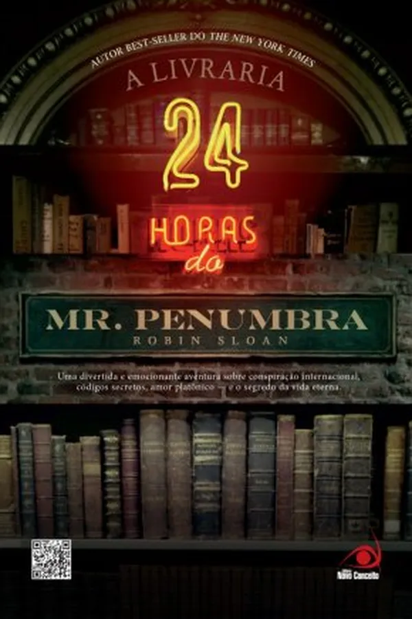 Capa de A Livraria 24 horas do Mr. Penumbra