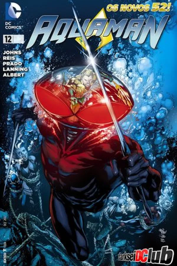 Cover of Aquaman #12 - Os novos 52