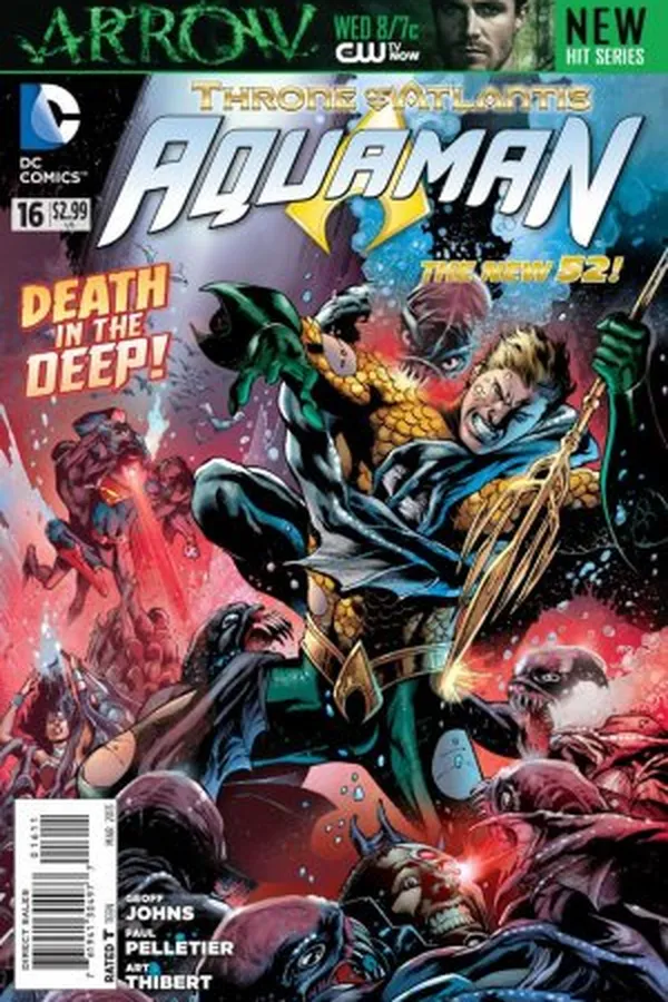 Capa de Aquaman #16