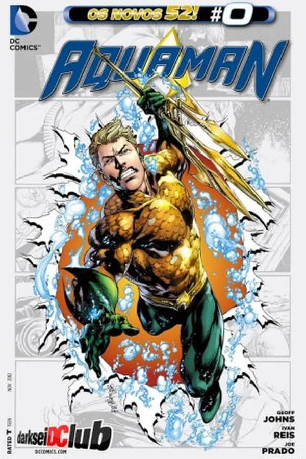 Capa de Aquaman #00