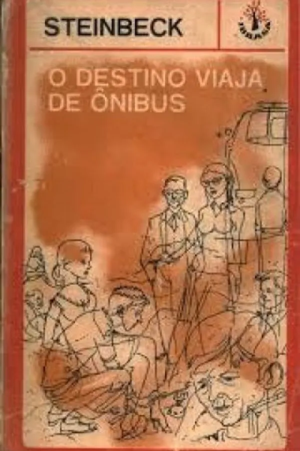 Capa de O Destino Viaja de Ônibus