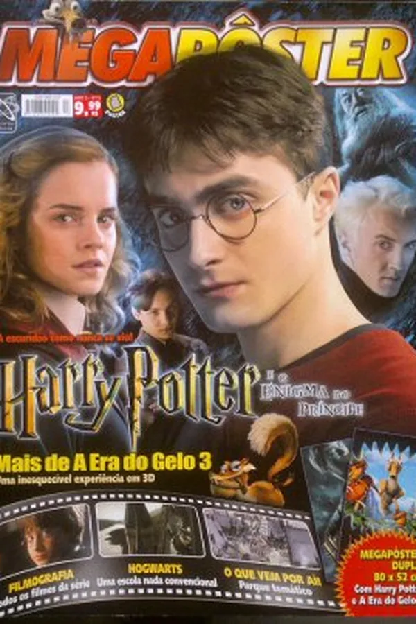 Capa de Mega Pôster - Harry Potter e o Enigma do Príncipe