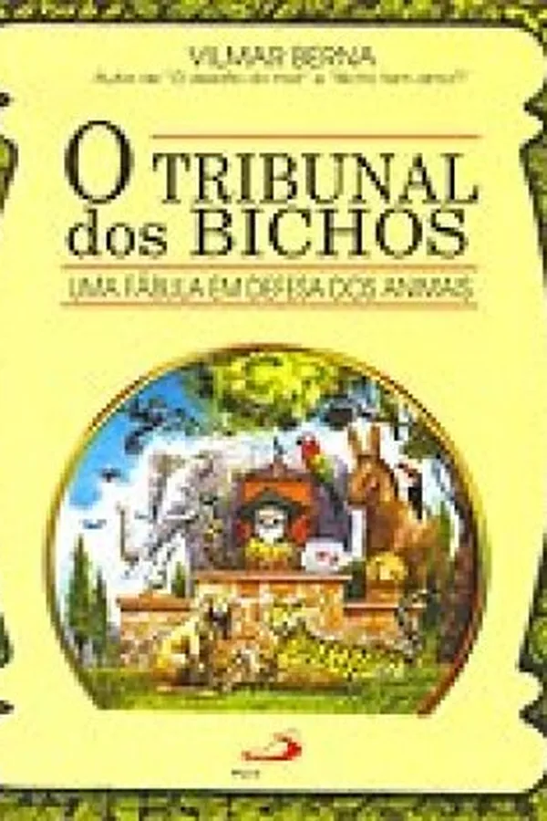 Capa de O tribunal dos bichos