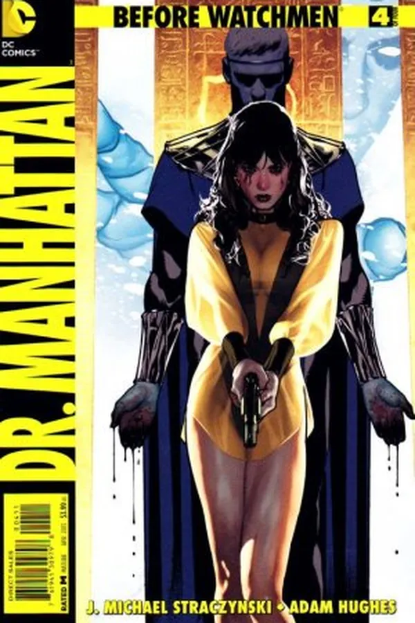 Capa de Before Watchmen: Dr. Manhattan #4