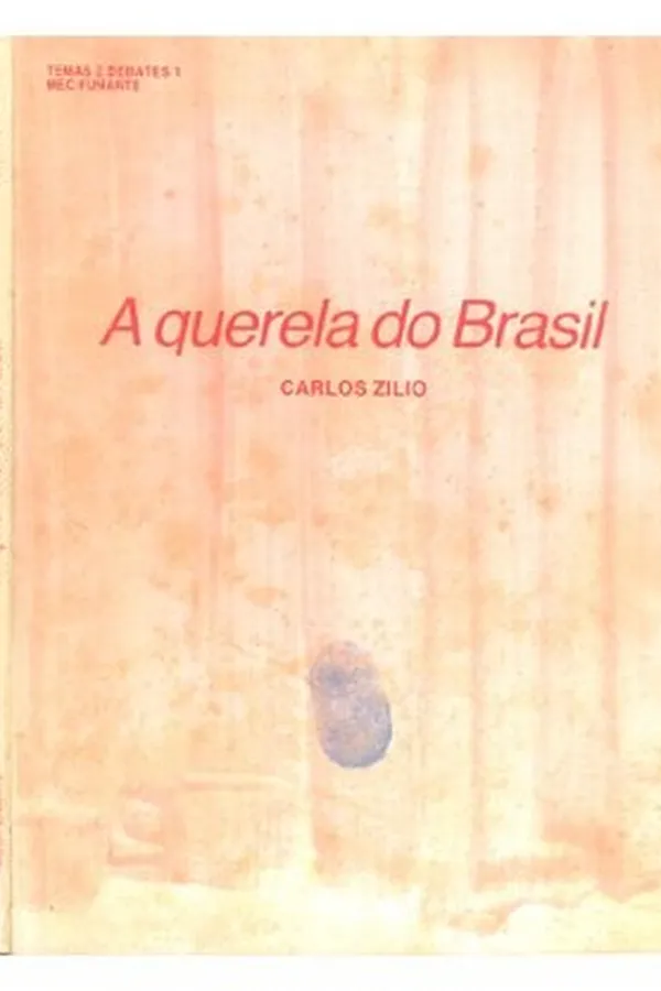 Capa de A querela do Brasil