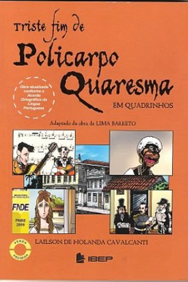 Capa de Triste Fim de Policarpo Quaresma