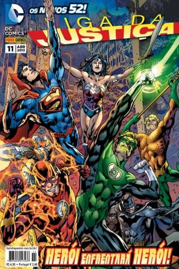 Capa de Liga da Justiça #11