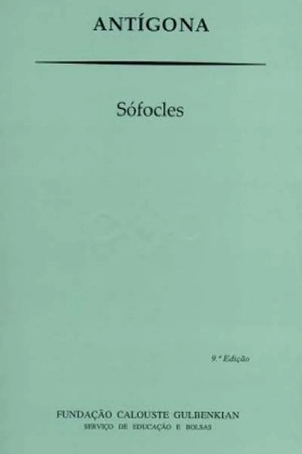 Capa de Antígona