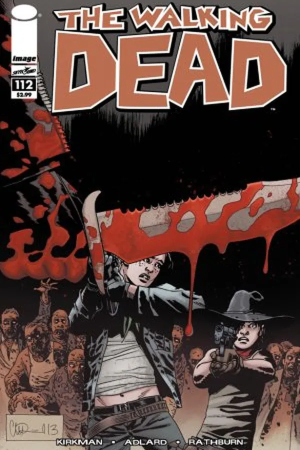 Capa de The Walking Dead #112