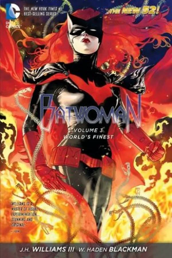 Capa de Batwoman, Vol. 3: World's Finest