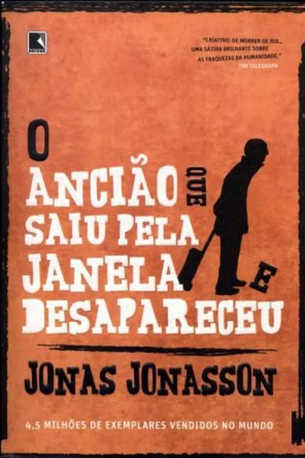 Capa de O ancião que saiu pela janela e desapareceu