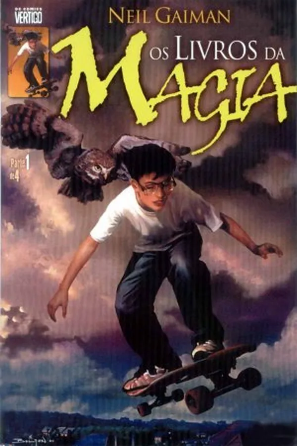 Capa de Os Livros da Magia #01 (Mini-série original)
