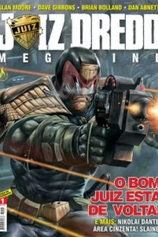 Capa de Juiz Dredd Megazine nº 1