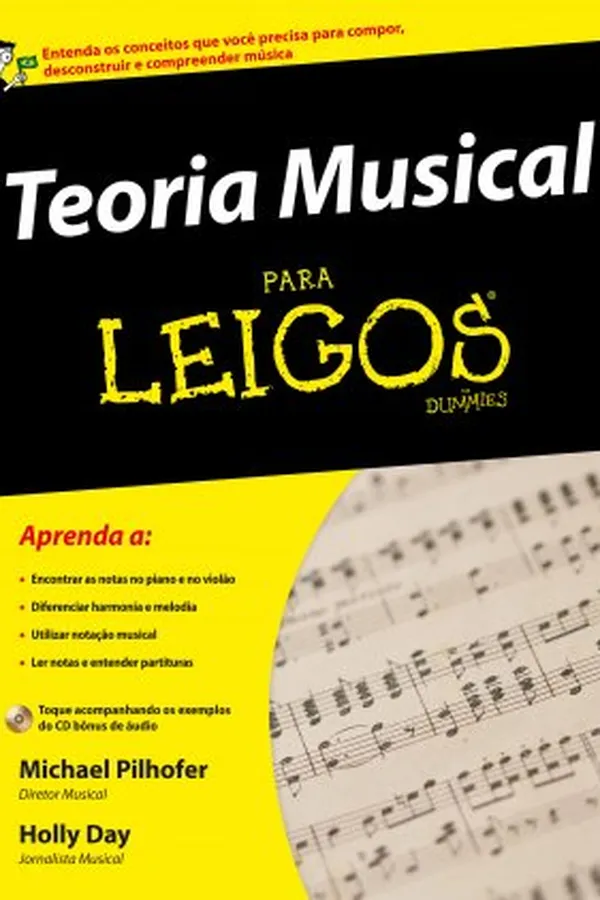 Capa de Teoria Musical para Leigos
