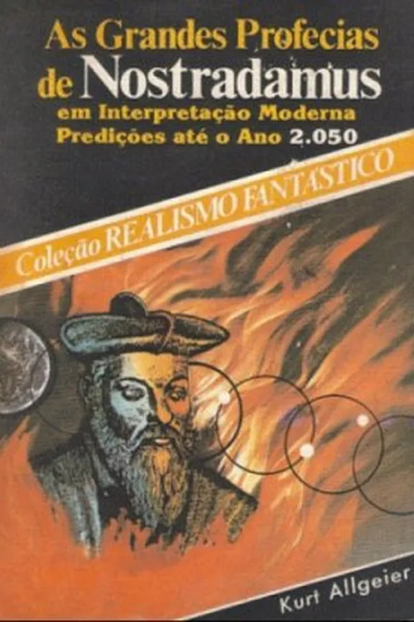 Capa de As Grandes Profecias de Nostradamus