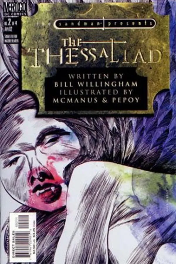 Capa de The Sandman Presents: The Thessaliad #2 of 4
