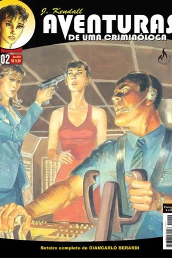 Capa de J. Kendall - Aventuras de uma Criminóloga #102