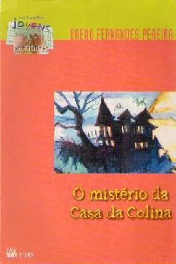 Capa de O mistério da Casa da Colina