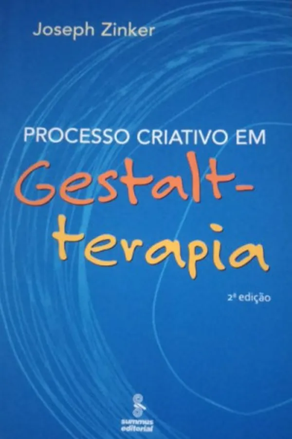 Capa de Processo Criativo Em Gestalt-terapia