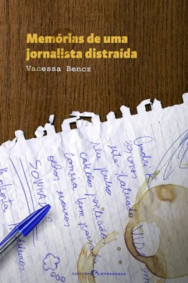 Capa de Memórias de uma jornalista distraída