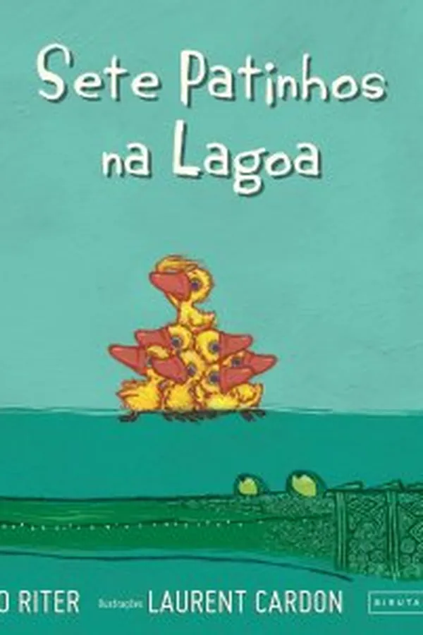 Capa de Sete patinhos na lagoa