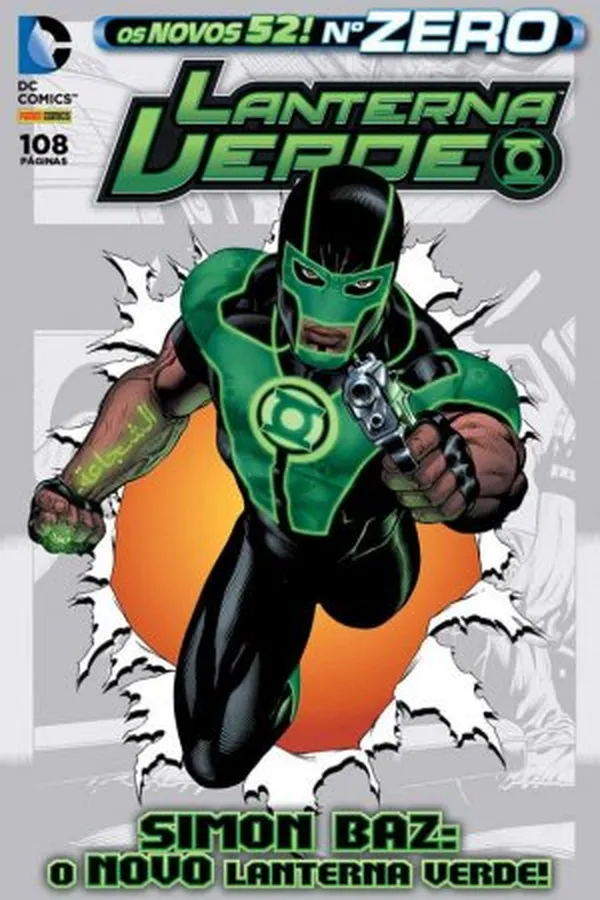 Capa de Lanterna Verde #0 - Os Novos 52