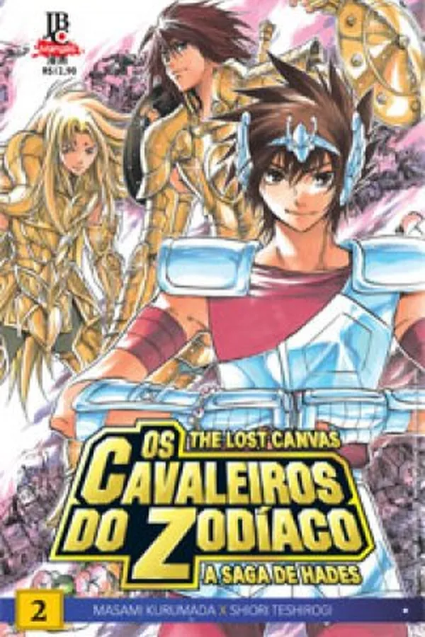 Capa de Os Cavaleiros do Zodíaco - The Lost Canvas #02