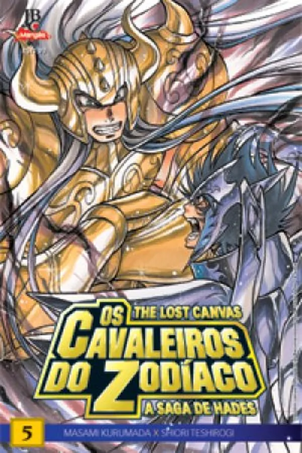 Capa de Os Cavaleiros do Zodíaco - The Lost Canvas #05